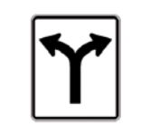 Left or right turn only